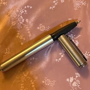Sleek Silver and Black Pen by schaeffer